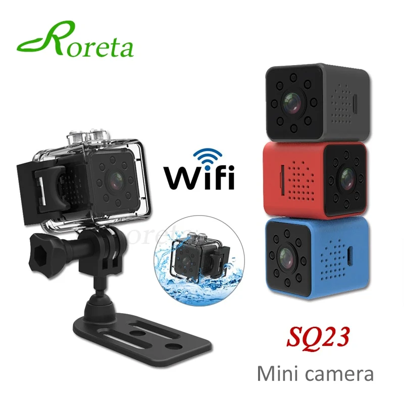 Roreta SQ23 HD WIFI mini Camera small cam 1080P video Sensor Night Vision Camcorder Micro Cameras DVR Recorder Camcorder SQ 23