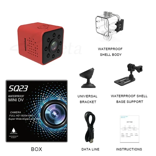 Roreta SQ23 HD WIFI mini Camera small cam 1080P video Sensor Night Vision Camcorder Micro Cameras DVR Recorder Camcorder SQ 23