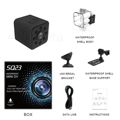 Roreta SQ23 HD WIFI mini Camera small cam 1080P video Sensor Night Vision Camcorder Micro Cameras DVR Recorder Camcorder SQ 23
