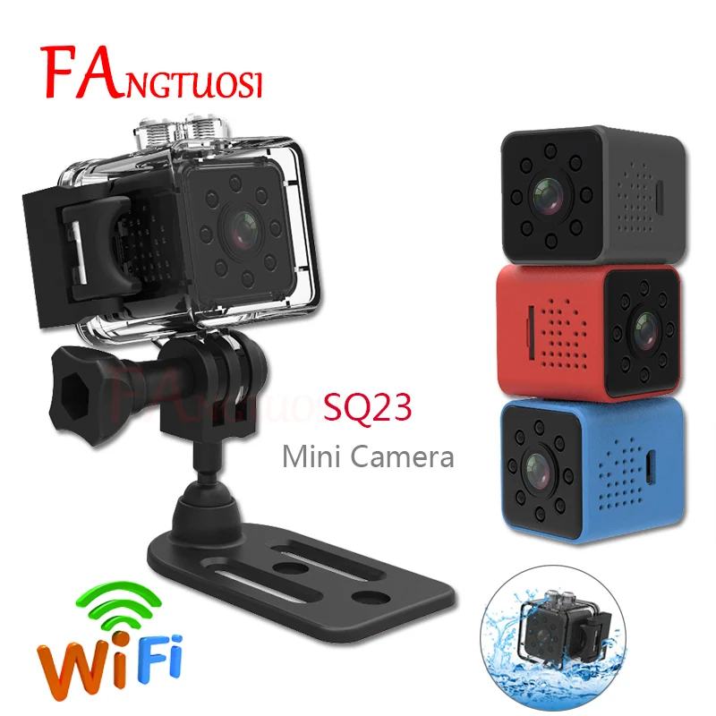 FANGTUOSI SQ23 WIFI mini Camera small cam 1080P video Sensor Night Vision Camcorder Micro Cameras DVR Motion Recorder Camcorder