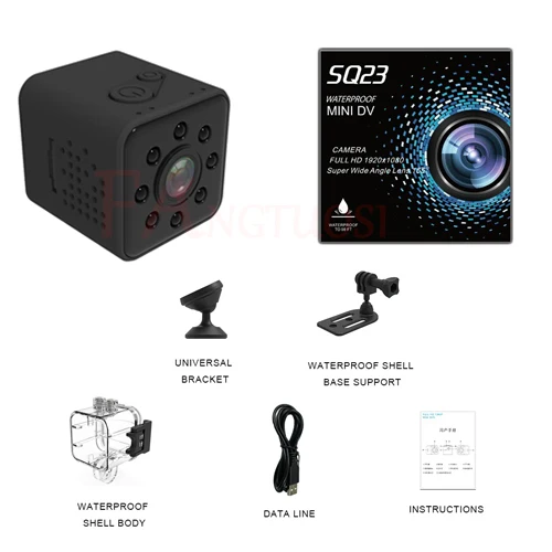 FANGTUOSI SQ23 WIFI mini Camera small cam 1080P video Sensor Night Vision Camcorder Micro Cameras DVR Motion Recorder Camcorder