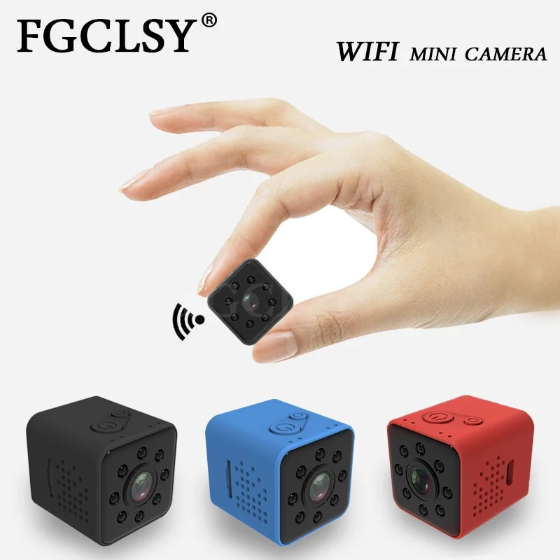 FGCLSY WIFI Mini Camera SQ23 FULL HD 1080P Night Vision Cam With Waterproof Shell DVR CMOS video Sensor Recorder Camcorder