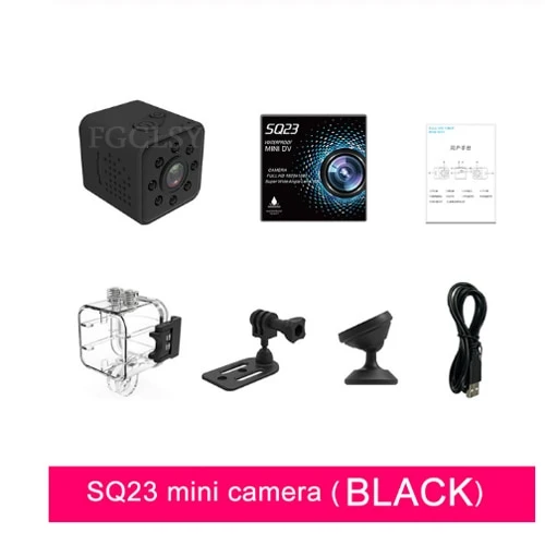 FGCLSY WIFI Mini Camera SQ23 FULL HD 1080P Night Vision Cam With Waterproof Shell DVR CMOS video Sensor Recorder Camcorder