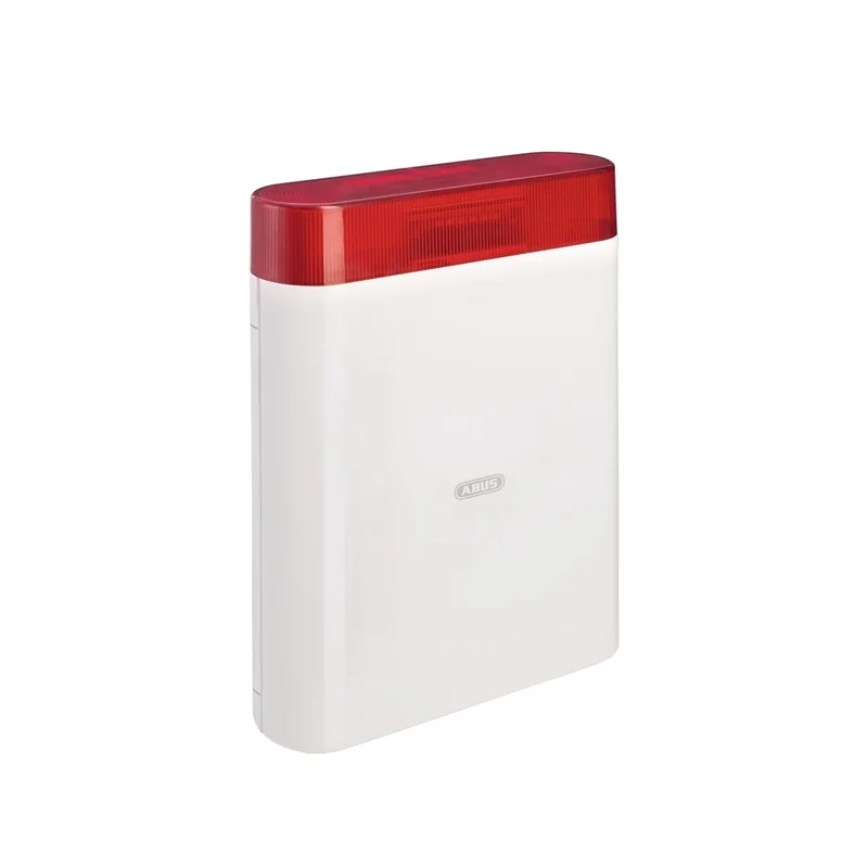 Sirene 12V mit LED-Blitz, rot | ABUS AZSG10001
