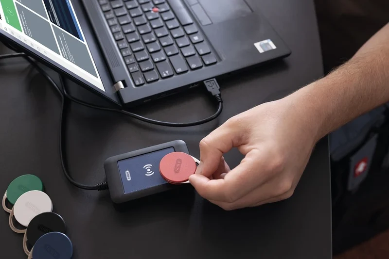 ABUS Transponder grün Mifare DESfire EV3 (8K Security)