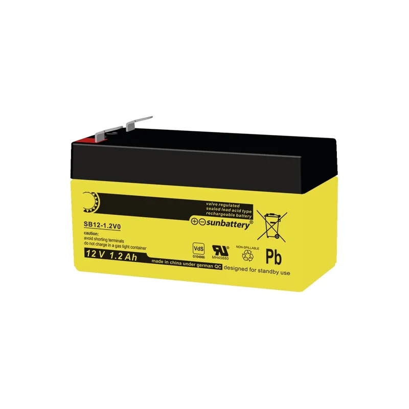VdS-Notstromakku 12 V / 1,2 Ah | ABUS BT2012