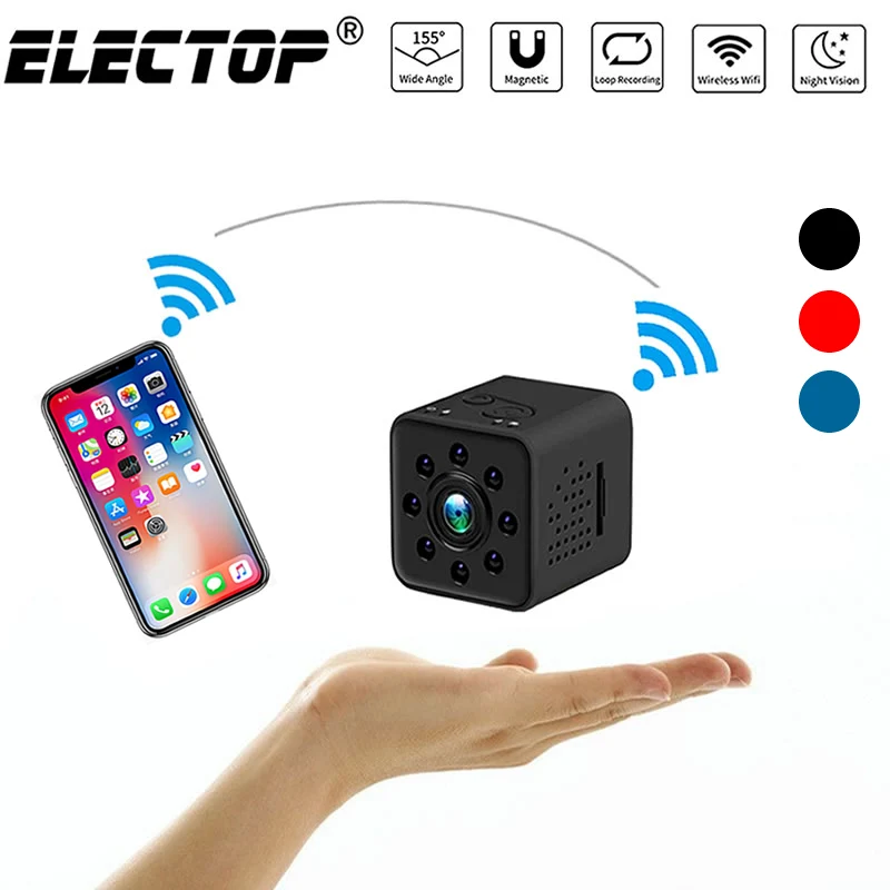 Original Mini Cam WIFI Camera SQ13 SQ23 SQ11 SQ12 FULL HD 1080P Night Vision Waterproof Shell CMOS Sensor Recorder Camcorder