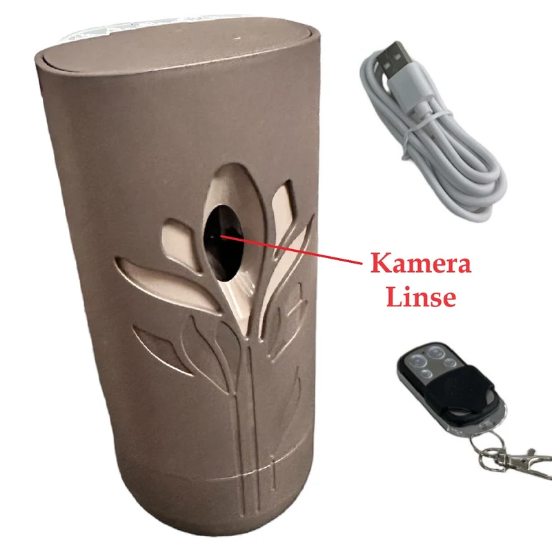 Lufterfrischer mit versteckte Kamera Spycam Video Ton Bild Aufnahme inkl. Bewegungsmelder